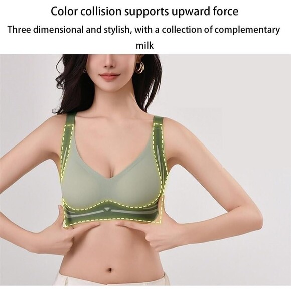 lot of 2 Bras,Lushfitting Powerful Push-Up Seamless Wire-Free Support Bra MEDIUM - Picture 6 of 11